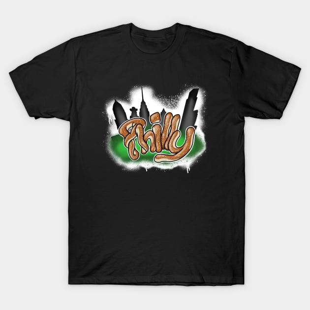 Philly pretzel jawn T-Shirt by Rosebear